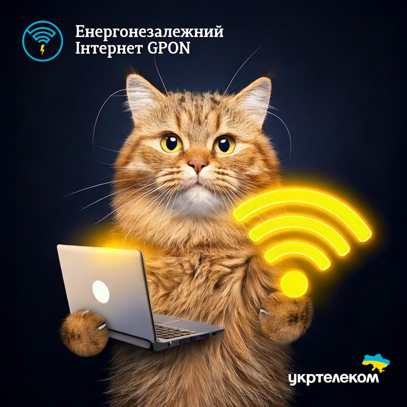 Енергонезалежний Інтернет GPON